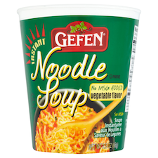 Gefen Instant Noodle Soup No Msn Vegetable66g
