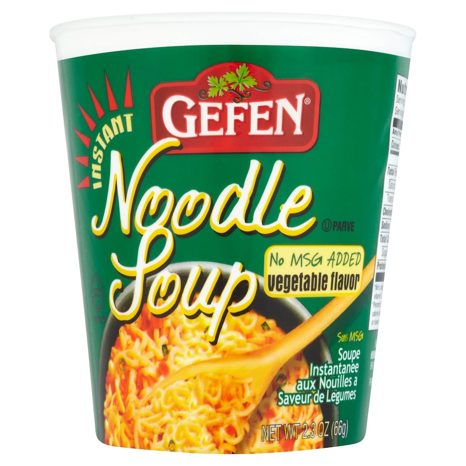 Gefen Instant Noodle Soup No Msn Vegetable66g