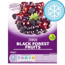 Tesco Black Forest Fruits 350G