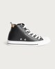 image 1 of F&F Boys Lace Up High Top Trainers in Black