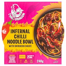 Thai Dragon Chilli and Sriracha Noodle Bowl 240g