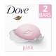 image 1 of Dove Pink 3-in-1 Beauty Bar Hand Soap 2x90g