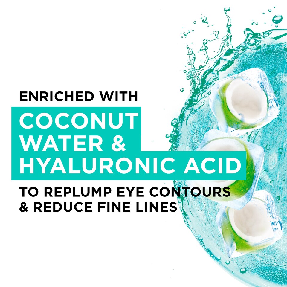 image 1 of Garnier Eye Tissue Mask Coconut Water 6G