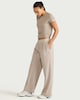 image 1 of F&F Active EVERYHOUR Wide Leg Trousers in Neutral