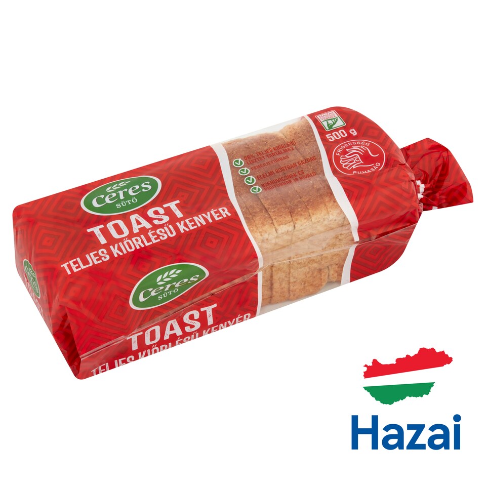 Ceres Toast Whole Wheat Bread 500 g
