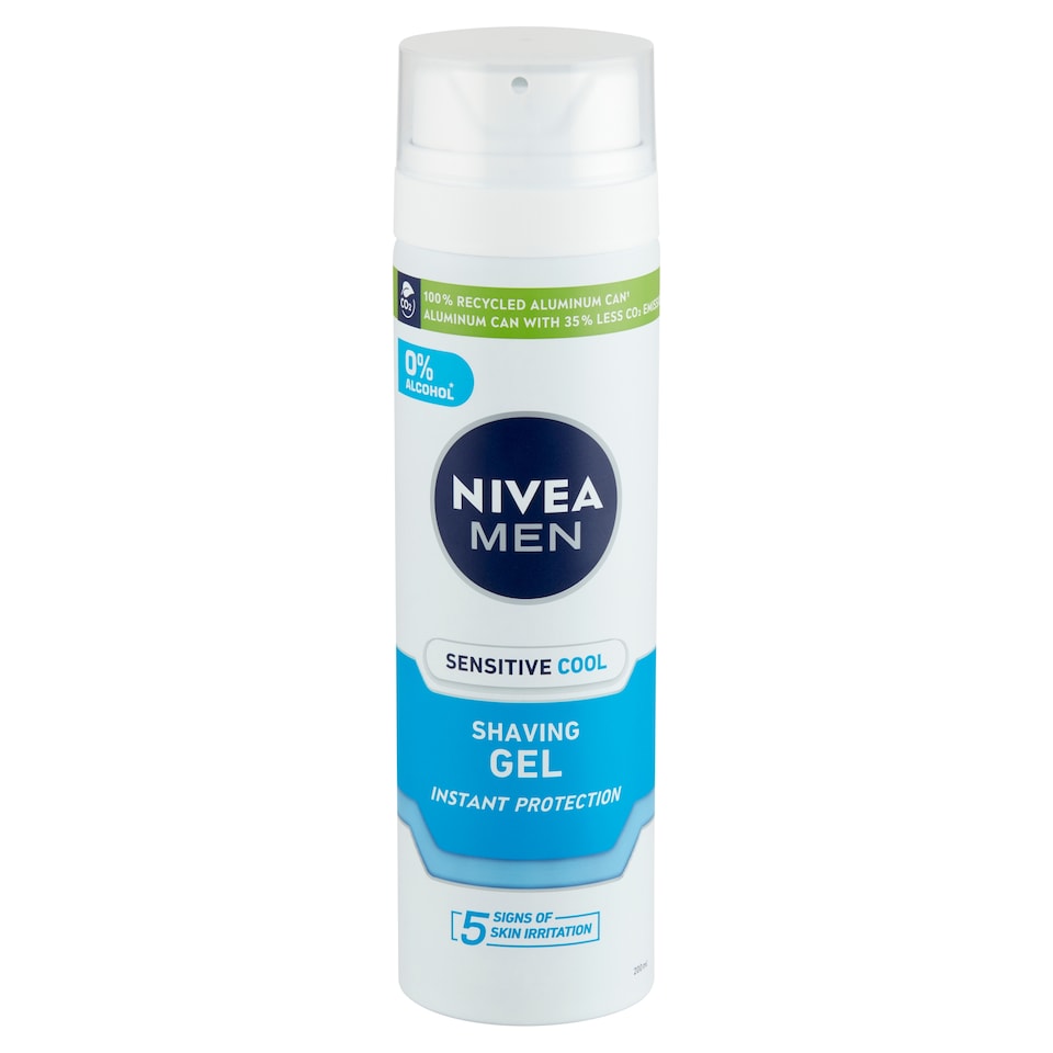 image 1 of NIVEA MEN Sensitive Cool Shaving Gel 200 ml