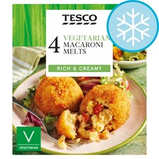Tesco 4 Vegetarian Macaroni Melts 280G
