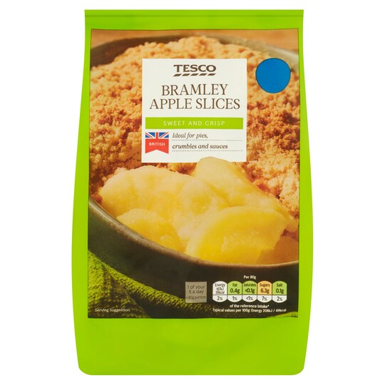 Tesco Bramley Apples Slices 500G Tesco Groceries