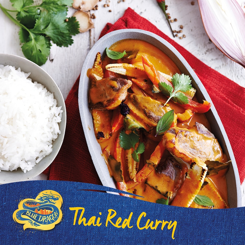 image 1 of Blue Dragon 3 Step Thai Red Curry 253G