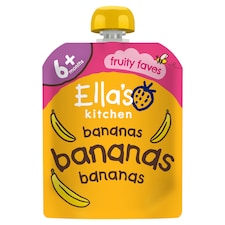 Ella's Kitchen Organic Bananas First Tastes Baby Pouch 6+ Months 70g