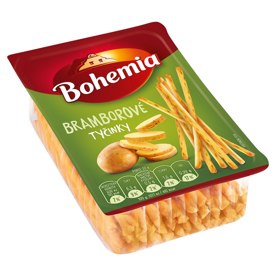 Obrázek 1 pro produkt Bohemia Bramborové tyčinky 80g