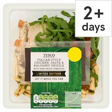 Tesco Italian Style Chicken, Pasta & Balsamic Drizzle Limited Edition 220g