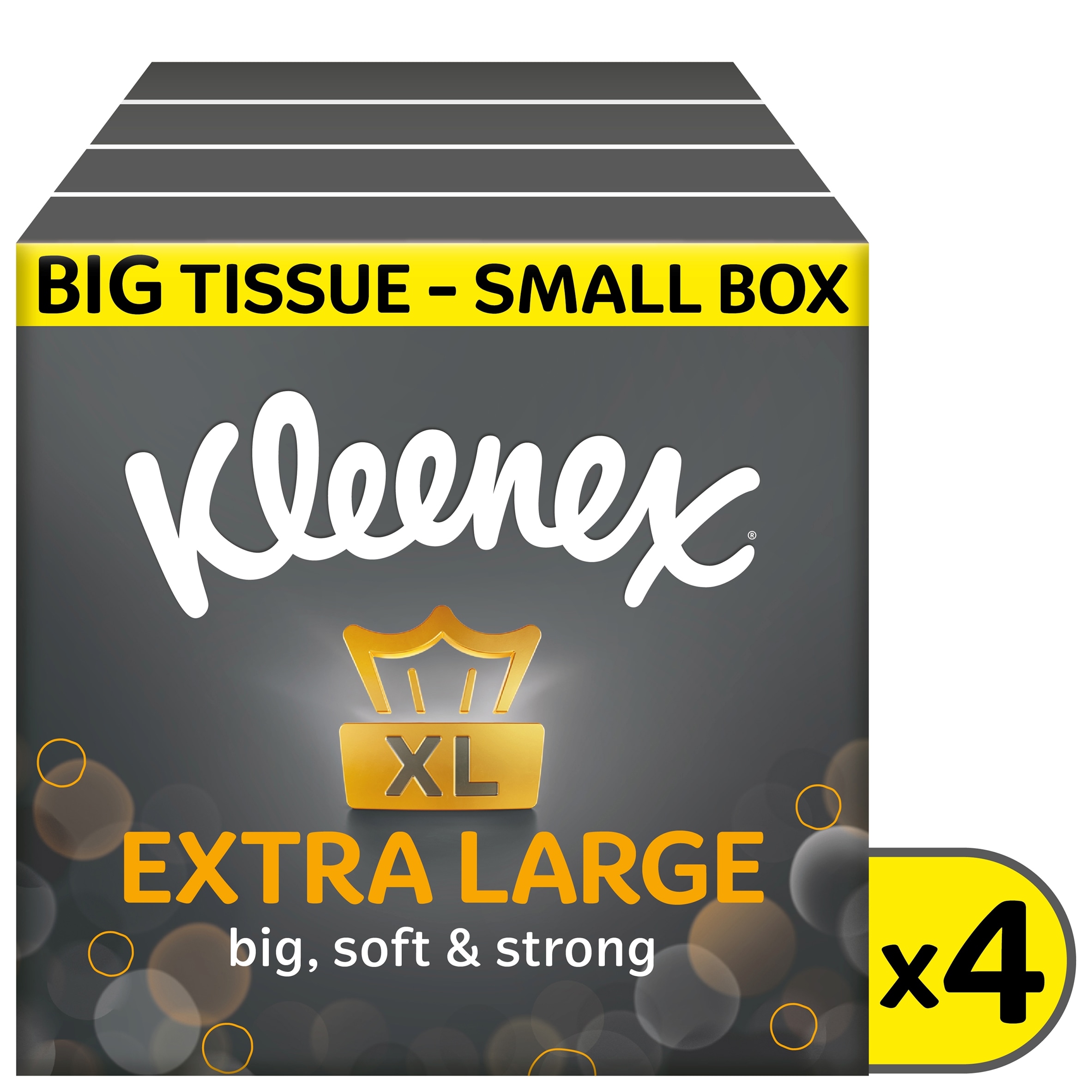 Kleenex XL Compact Quad Tissues 44 X 4