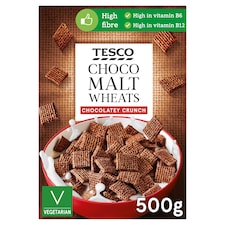 Tesco Choco Malt Wheats 500G