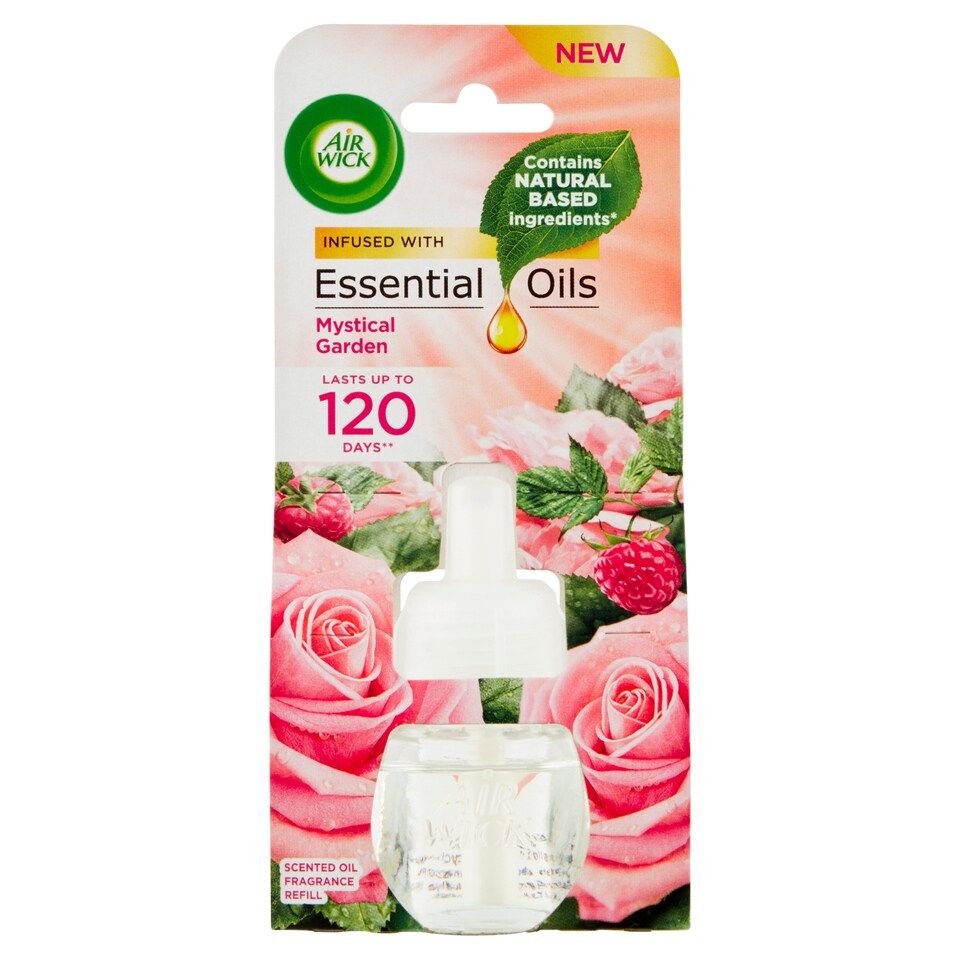image 1 of Air Wick Essential Oils Liquid Electrical Plug In Refill Mystical Garden 19 ml