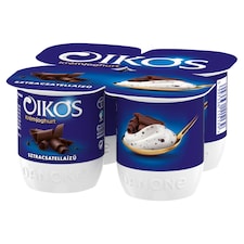 Oikos Stracciatella Flavoured Cream Yogurt with Live Cultures 4 x 125 g (500 g)
