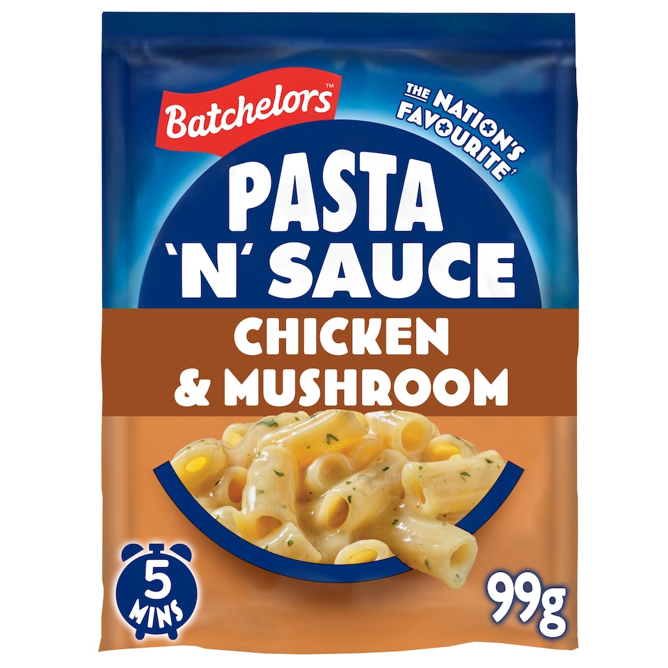 Batchelors Pasta & Sauce Chicken & Mushroom Quick Cook 99G