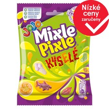 JOJO Mixle Pixle Sour Jelly Candies with Fruit Flavours 80g