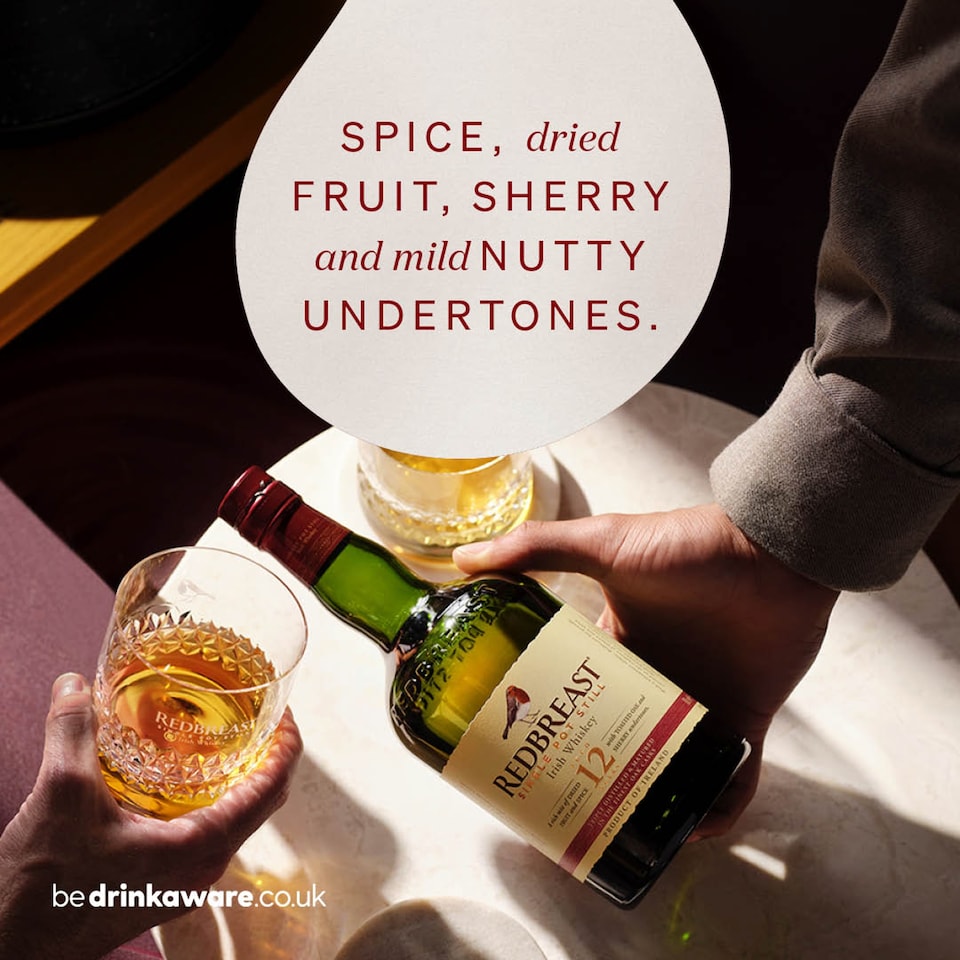 image 1 of Redbreast Aged 12 Years Single Pot Still Irish Whiskey 700ml