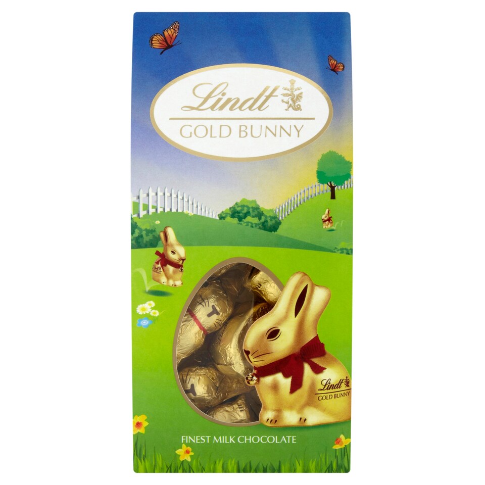 LINDT GOLD M/CHOC ESTR BUNNY CTN 100G Tesco Groceries