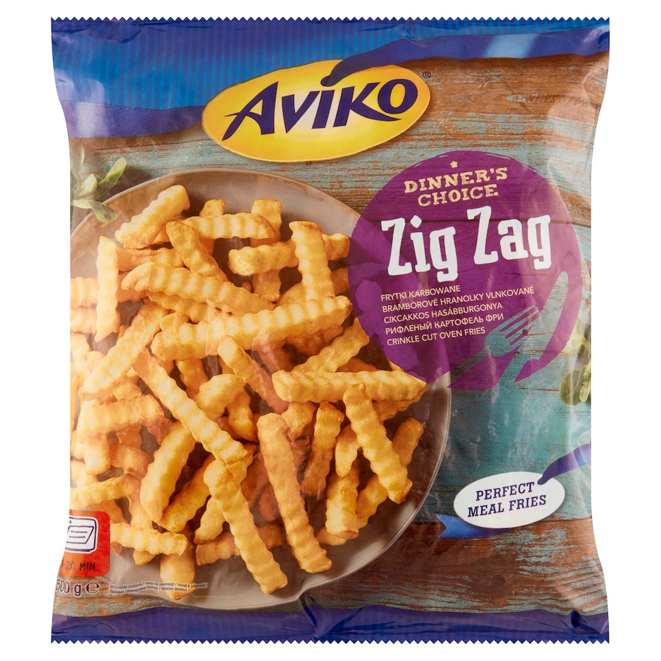 Obrázek 1 pro produkt Aviko Zig Zag hranolky vlnky 1500g