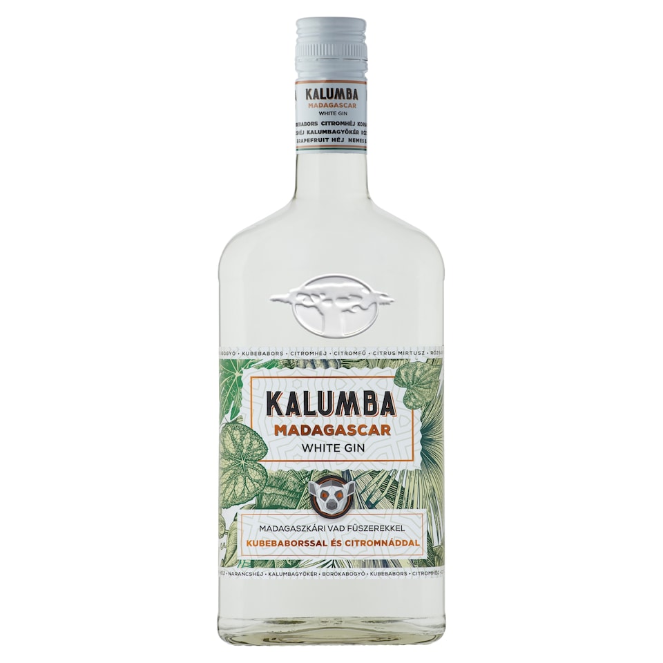 Kalumba Madagascar White Dry gin 37,5% 0,7 l  1. kép
