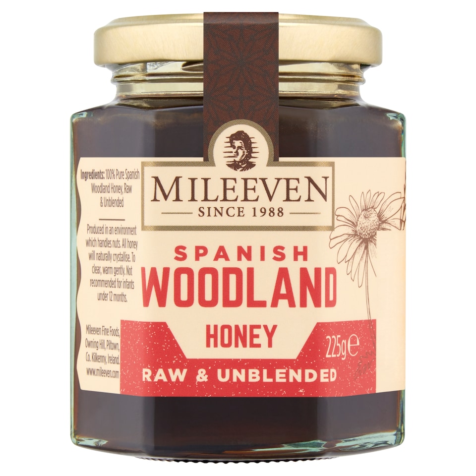 Mileeven Spanish Woodland Honey Raw And Unblended 225G