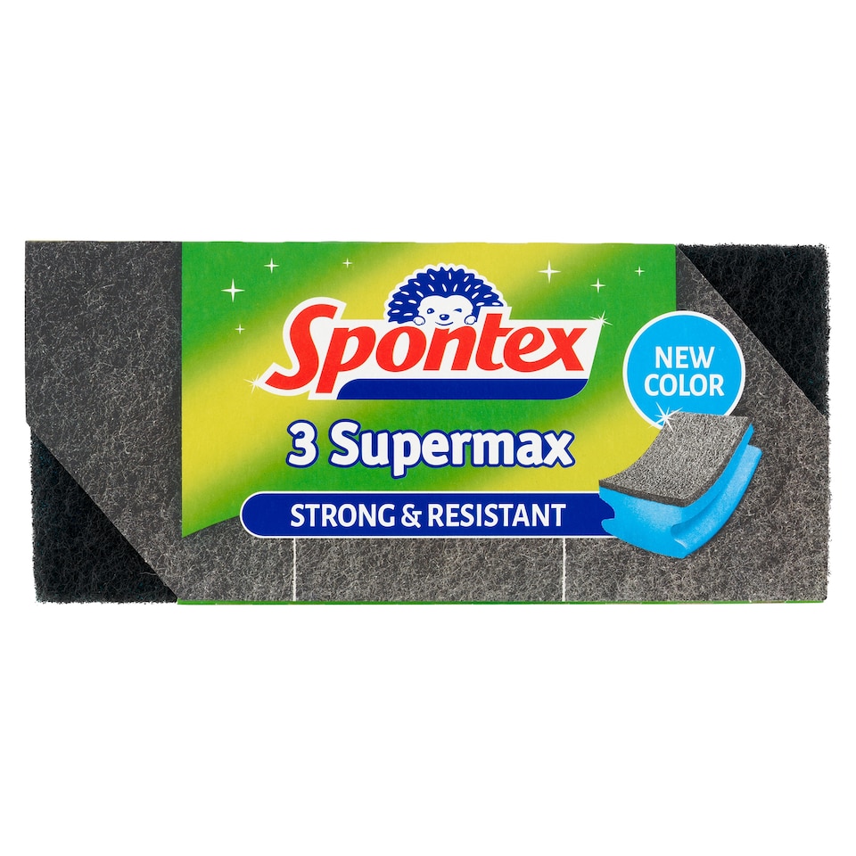obrázok 1 z Spontex Supermax tvarovaná špongia 3 ks