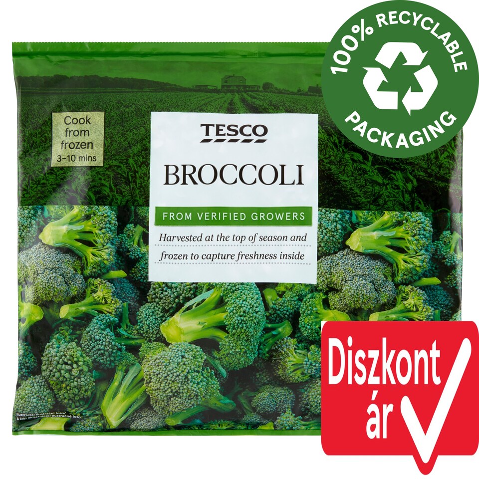 Tesco Quick-Frozen Broccoli 450 g