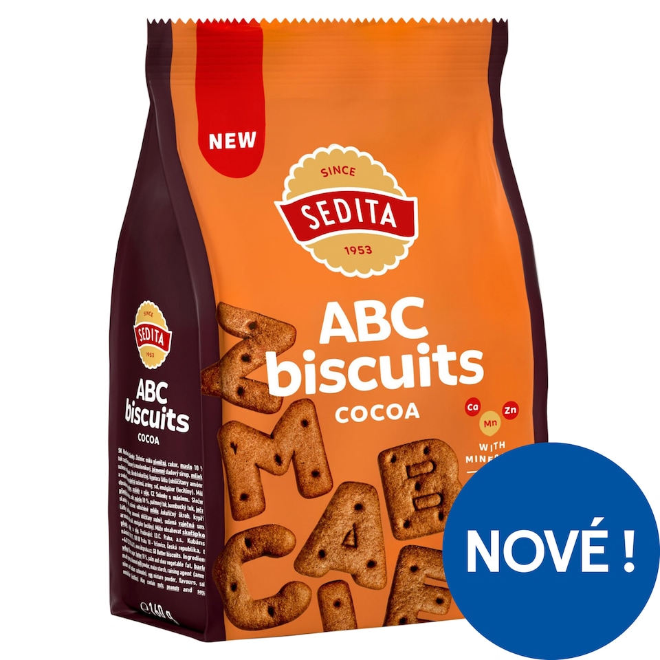 Sedita ABC Biscuits Cocoa 170g