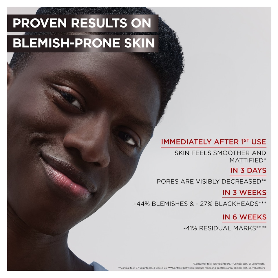 image 1 of Garnier Skin Active Charcoal Anti-Blemish Serum 30Ml