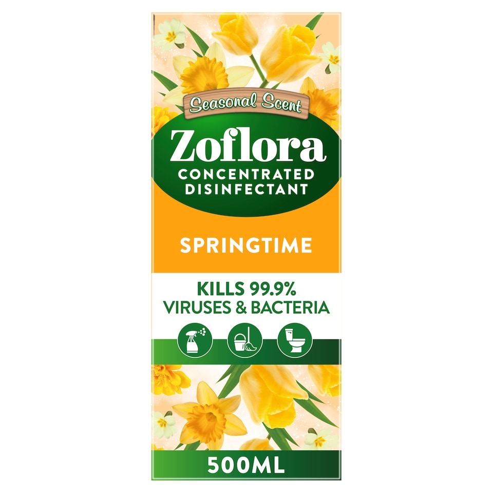 Zoflora Springtime Concentrated Multipurpose Disinfectant 500ml