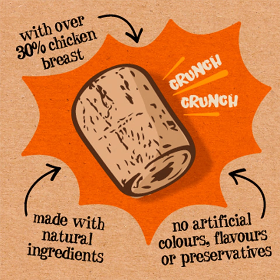 image 1 of Good Boy Crunchies Chicken Dog Treats 60G