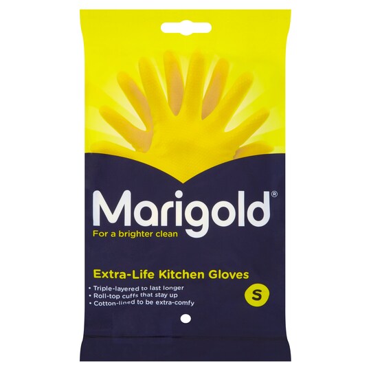 Marigold Extra Life Gloves Kitchen Small Tesco Groceries