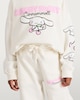 image 3 of Cinnamoroll 2-Piece Cotton Rich Sweatshirt and Joggers Set in White