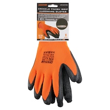 Handy Crinkle Finish Grip Hardware Gloves XL