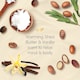 image 3 of Dove Caring Bath Shea Butter & Vanilla Bath Soak Bubble Bath 450ml