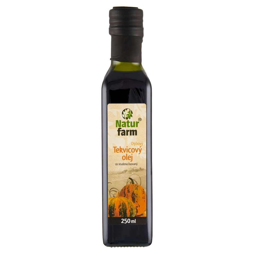 obrázok 1 z Natur Farm Tekvicový olej za studena lisovaný 250 ml
