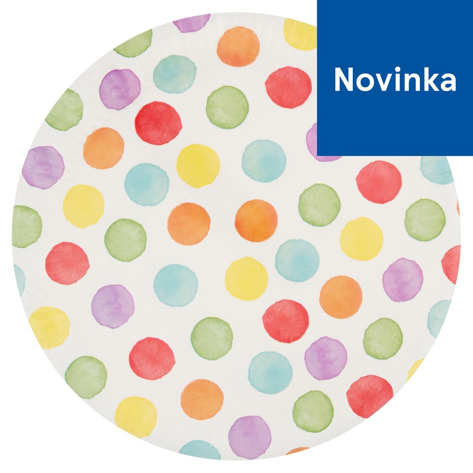 Decorata Party Bodkované papierové taniere 23 cm 8 ks