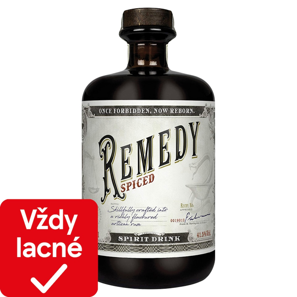 Remedy Spiced 41,5% 0,70 l