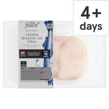 Tesco Finest 2 Monkfish Tail Fillets