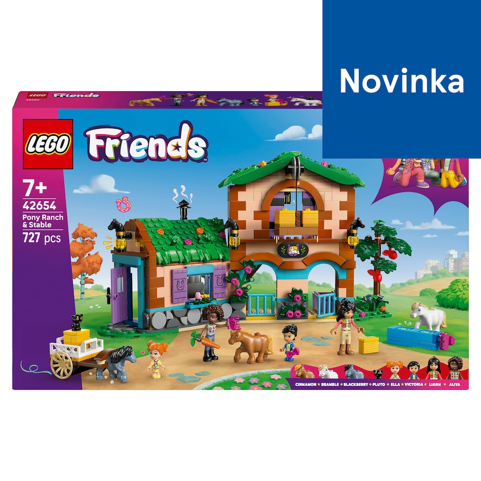 image 1 of LEGO Friends 42654 Pony Ranch & Stable