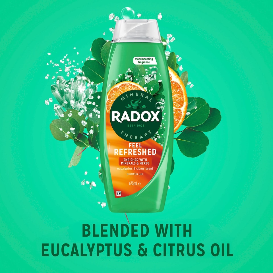 image 1 of Radx/Mt Feel Refreshed Eucalyptus And Citrus Shower Gel 675Ml
