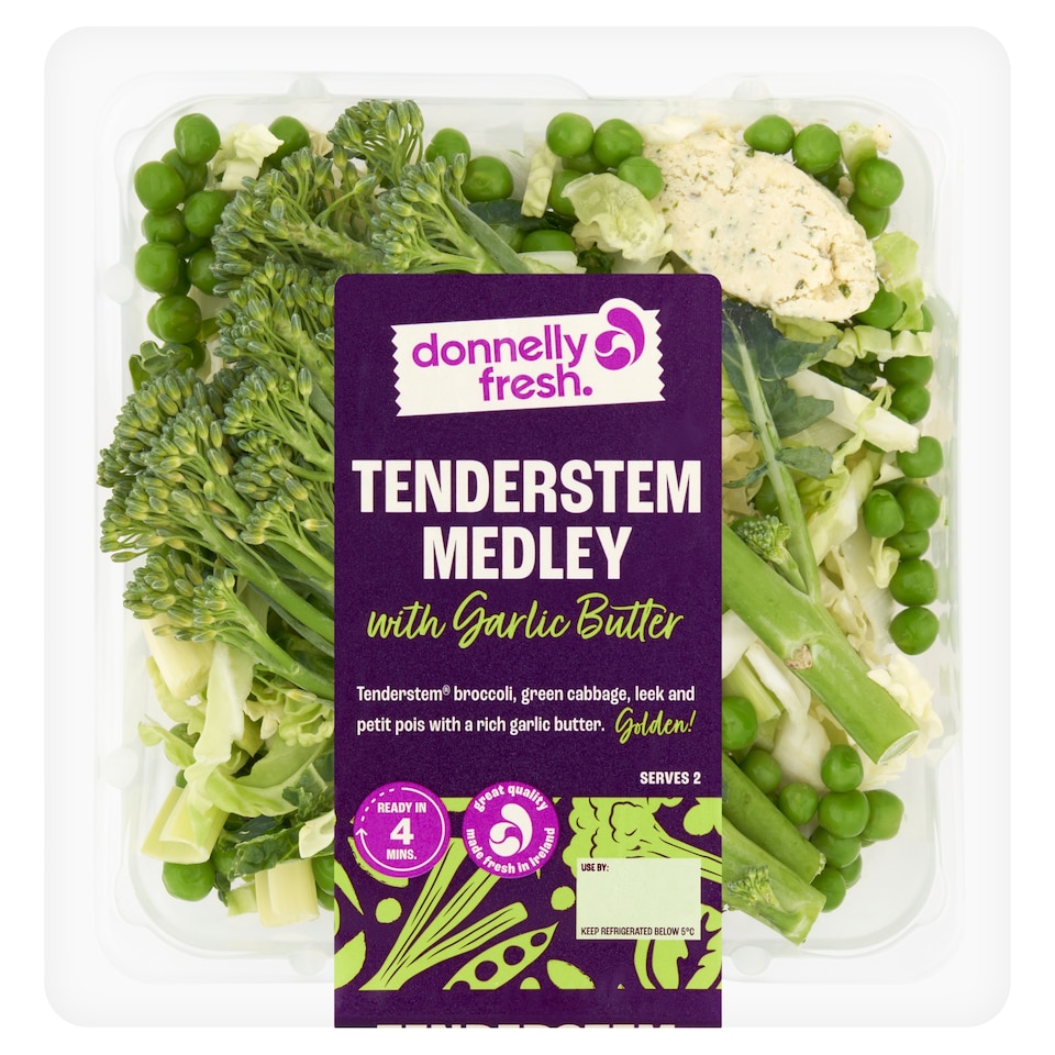donnelly fresh Tenderstem Medley with Garlic Butter 250g
