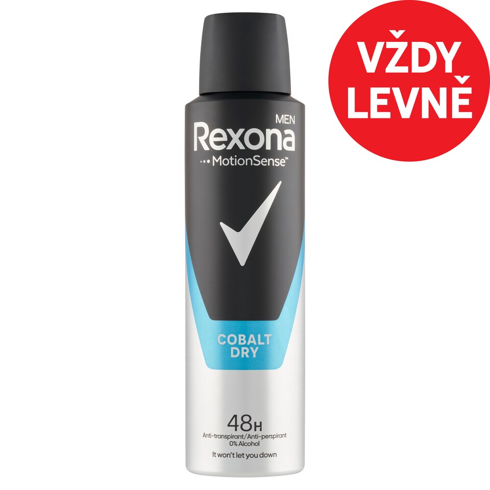 image 1 of Rexona Men Cobalt Dry Antiperspirant Spray 150ml