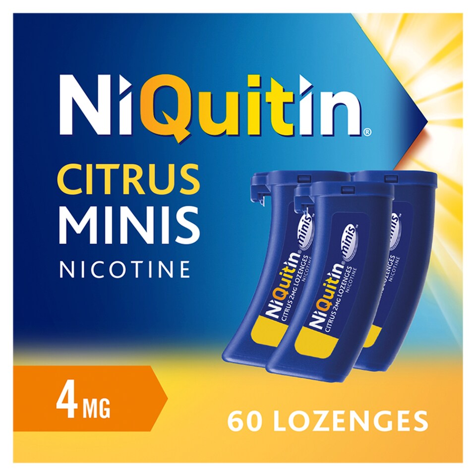 image 1 of NIQUITIN Mini Lozenges Citrus 4.0mg 60s