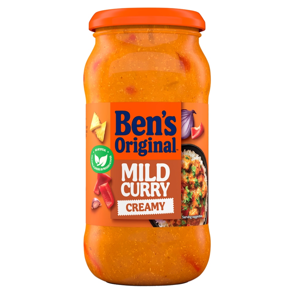 Ben's Original Mild Curry Sauce 440G