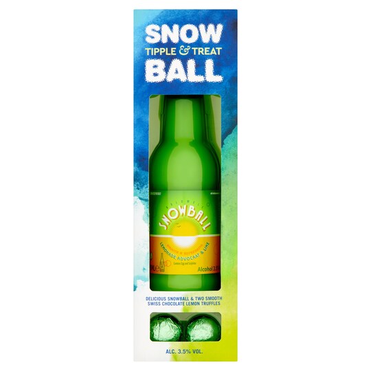 Tipple & Treat Snowball & Truffles Set Tesco Groceries