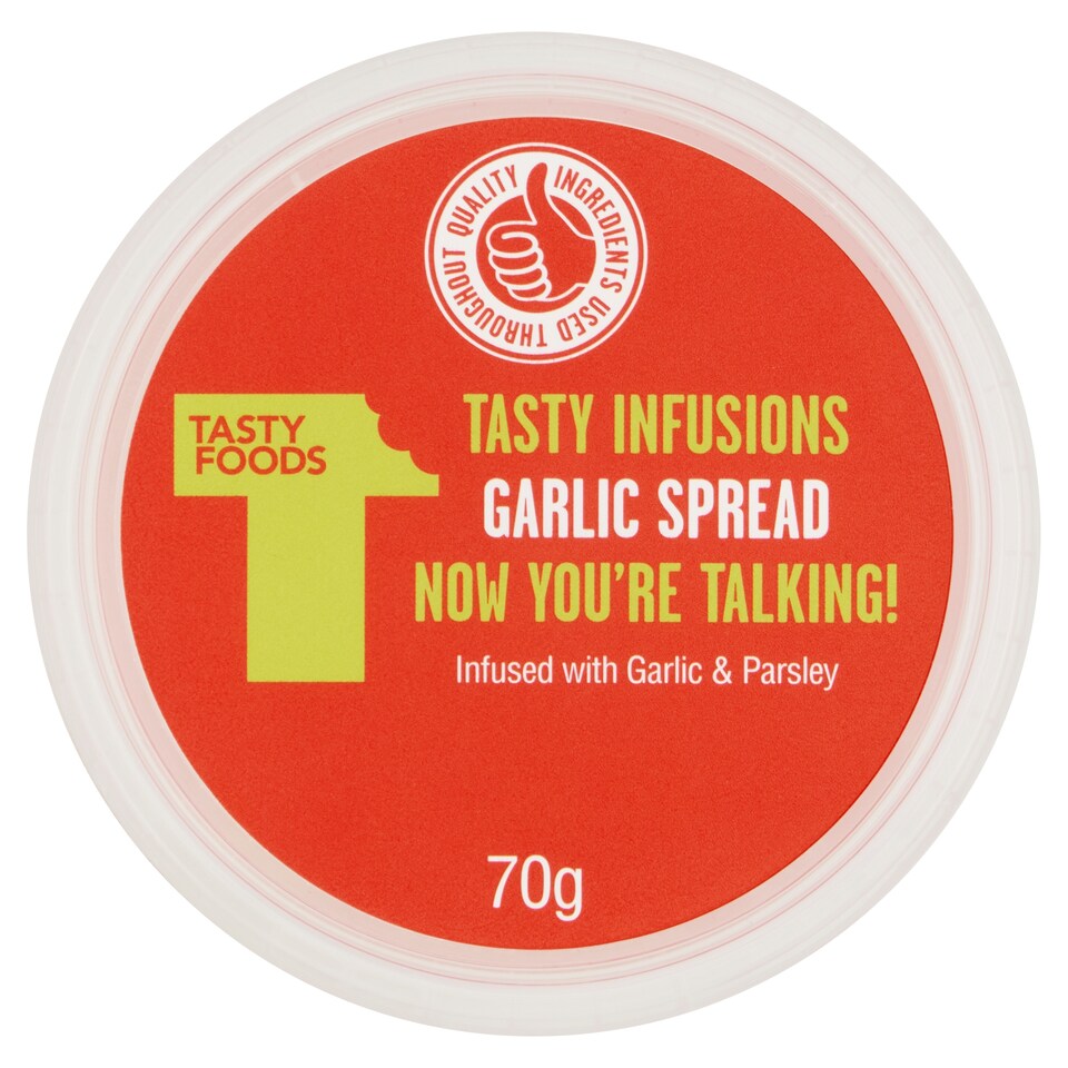 Tasty Foods Infusions Garlic Spread 70g