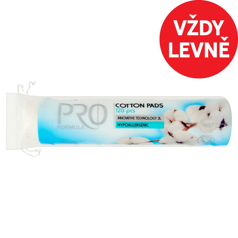 Tesco Pro Formula Cosmetic Pads 120 pcs